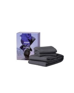 SoftStretch Twin/Twin XL Sheets with Moisture-Wicking Bamboo Viscose, Set of 6, Stormy Gray