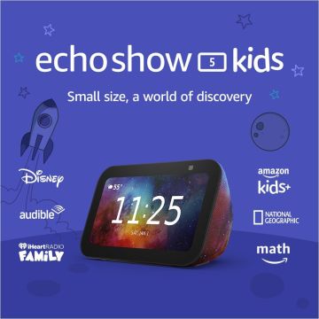 Amazon - Echo Show 5 Kids (3rd Generation) - Galaxy