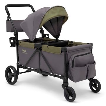Jeep - Jeep Sport All-Terrain Stroller Wagon by Delta Children