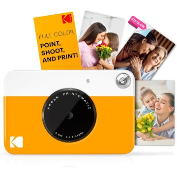 Kodak Printomatic 2x3 Camera - Yellow
