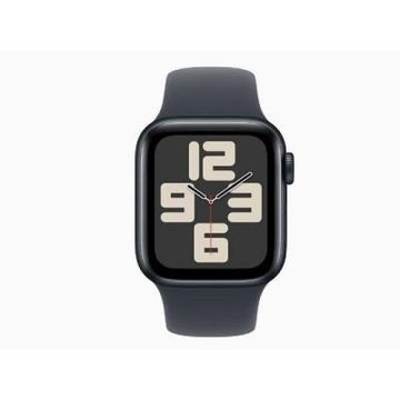 Apple Watch SE GPS 40mm Midnight Aluminum Case with Midnight Sport Band - S/M