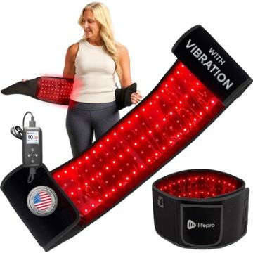 LifePro Red Light Therapy Belt - 660nm & 850nm