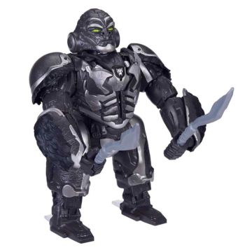 Transformers - 12.5 inch Transformers Rise Of The Beats Command & Convert Animatronic Optimus Primal Action Figure