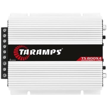 Taramps TS 800x4 2 Ohms 4 Channels High Level Individual Input, 800 watts RMS Full Range