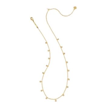 Kendra Scott Amelia Chain Necklace (Gold Metal)