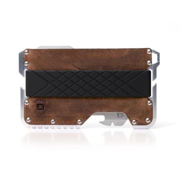 Dango T01 Tactical Wallet - Brown Raw Hide