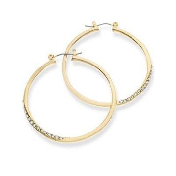 Guess Hoop Earrings - Gold