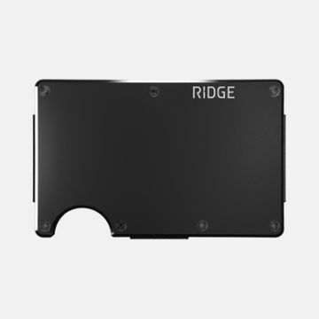 Ridge Aluminum - Royal Black - Cash Strap