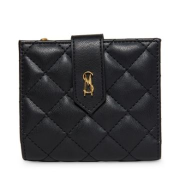 Steve Madden BJEM Quilted Bifold Wallet - Black