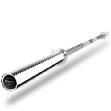 Barbell Bar For 2" Olympic Plates, Home Gym Weightlifting Bar 4Ft Solid Chrome Weight Bar 5Ft Fitness Training Curl Barbell 7.2Ft - Silver
