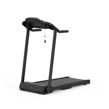 Backyard Co. Foldable Electric Treadmill with Powerful Motor and Spacious Running Surface, Black