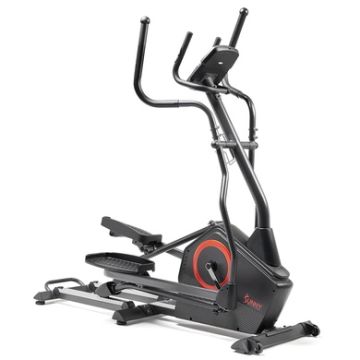 Sunny Health & Fitness - Smart Long Stride Advanced Electromagnetic Elliptical Machine