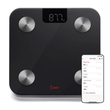 Sunny Health & Fitness - Composition BMI Smart Scale SunnyFit App Compatible