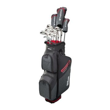 Wilson Senior Profile Complete Golf Set w/ Cart Bag Right Handed