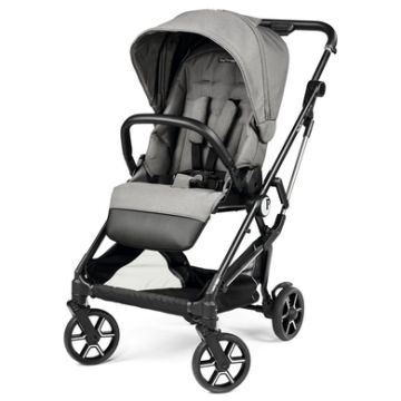 Peg Perego Vivace Single Stroller w/ Reversible Seat & Boot Mercury