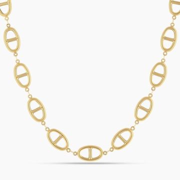 XL Gucci Link Chain- 14K Gold over Stainless Steel