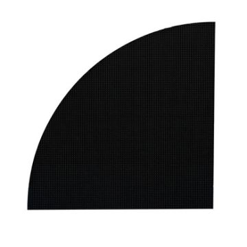 American DJ DS4089 DS4QC1 LED Video Panel QTR Circle T-L with Wired Digital Communication Network