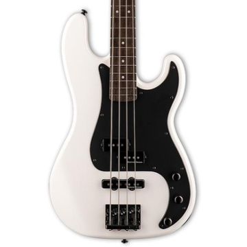 ESP LTD Surveyor '87 Electric Bass. Pearl White