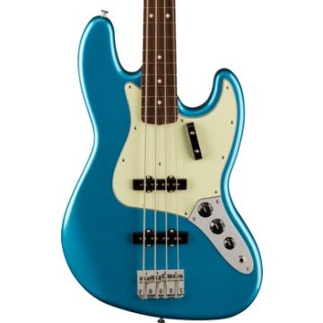 Fender Vintera II 60s Jazz Electric Bass. Rosewood Fingerboard, Lake Placid Blue