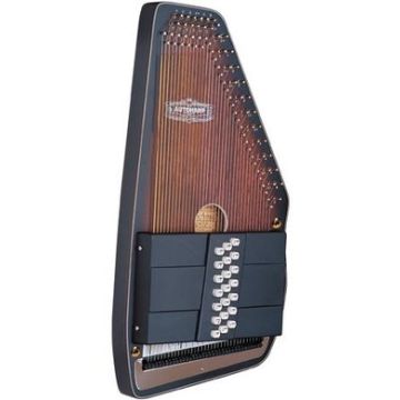 Oscar Schmidt OS11021AE 21 Chord Acoustic Electric Auto Harp. Natural Ovangkol