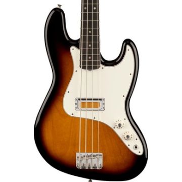 Fender Gold Foil Jazz Electric Bass. Ebony Fingerboard, 2-Color Sunburst