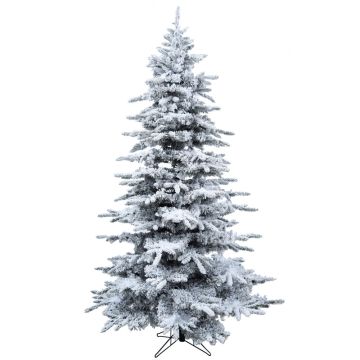 Christmas Time 6.5' Silverado Pine, Snowy Christmas Tree, No Lights