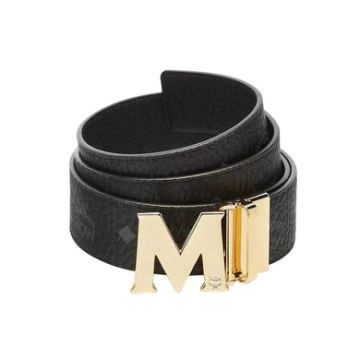 MCM Men's Claus Reversible Belt Adjustable (Black)