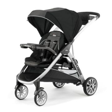 Chicco BravoFor2 Standing/Sitting Double Stroller Iron